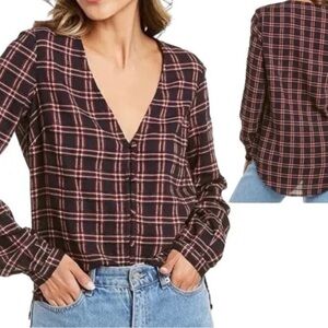 VERONICA BEARD Peggy Blouse -Size 2